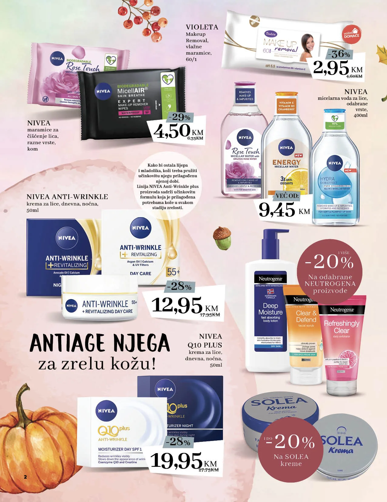 KONZUM katalog ljepota i njega SEPTEMBAR i OKTOBAR 2022 ekatalozi.com akcija do 16.10.2022. Page 02