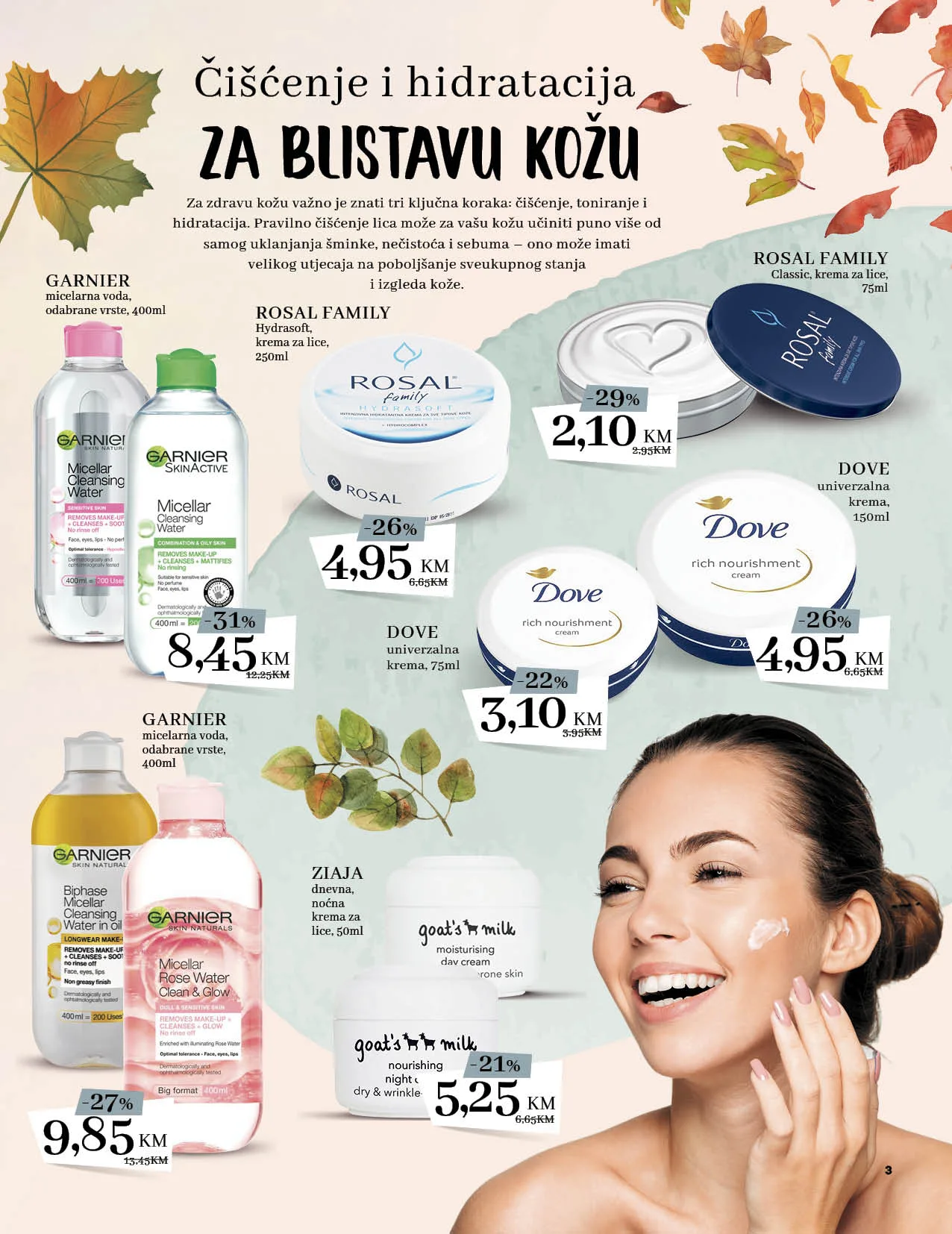 KONZUM katalog ljepota i njega SEPTEMBAR i OKTOBAR 2022 ekatalozi.com akcija do 16.10.2022. Page 03