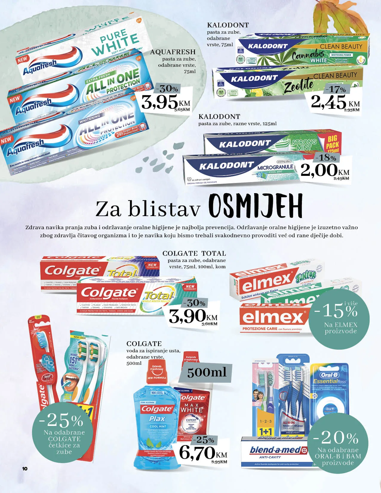 KONZUM katalog ljepota i njega SEPTEMBAR i OKTOBAR 2022 ekatalozi.com akcija do 16.10.2022. Page 10