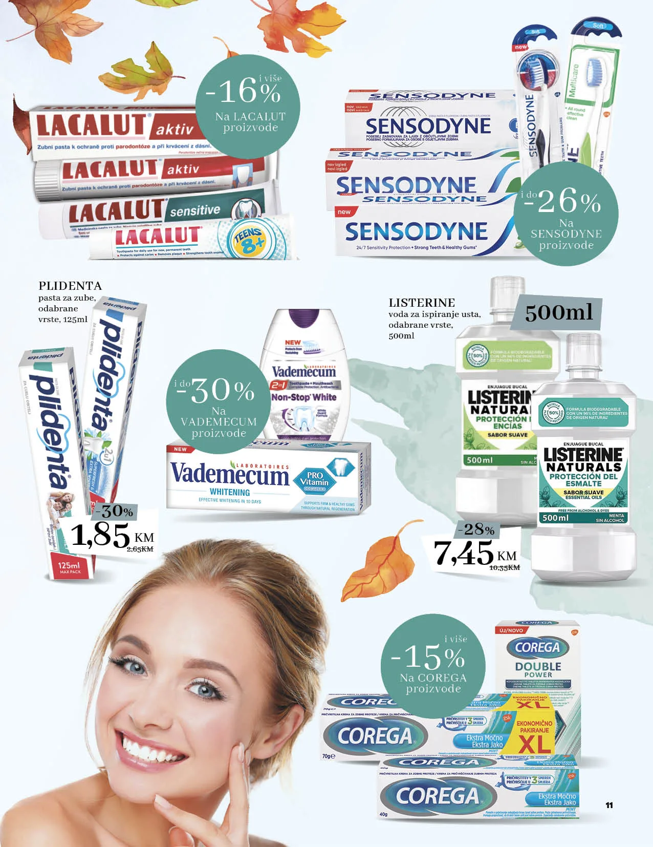 KONZUM katalog ljepota i njega SEPTEMBAR i OKTOBAR 2022 ekatalozi.com akcija do 16.10.2022. Page 11