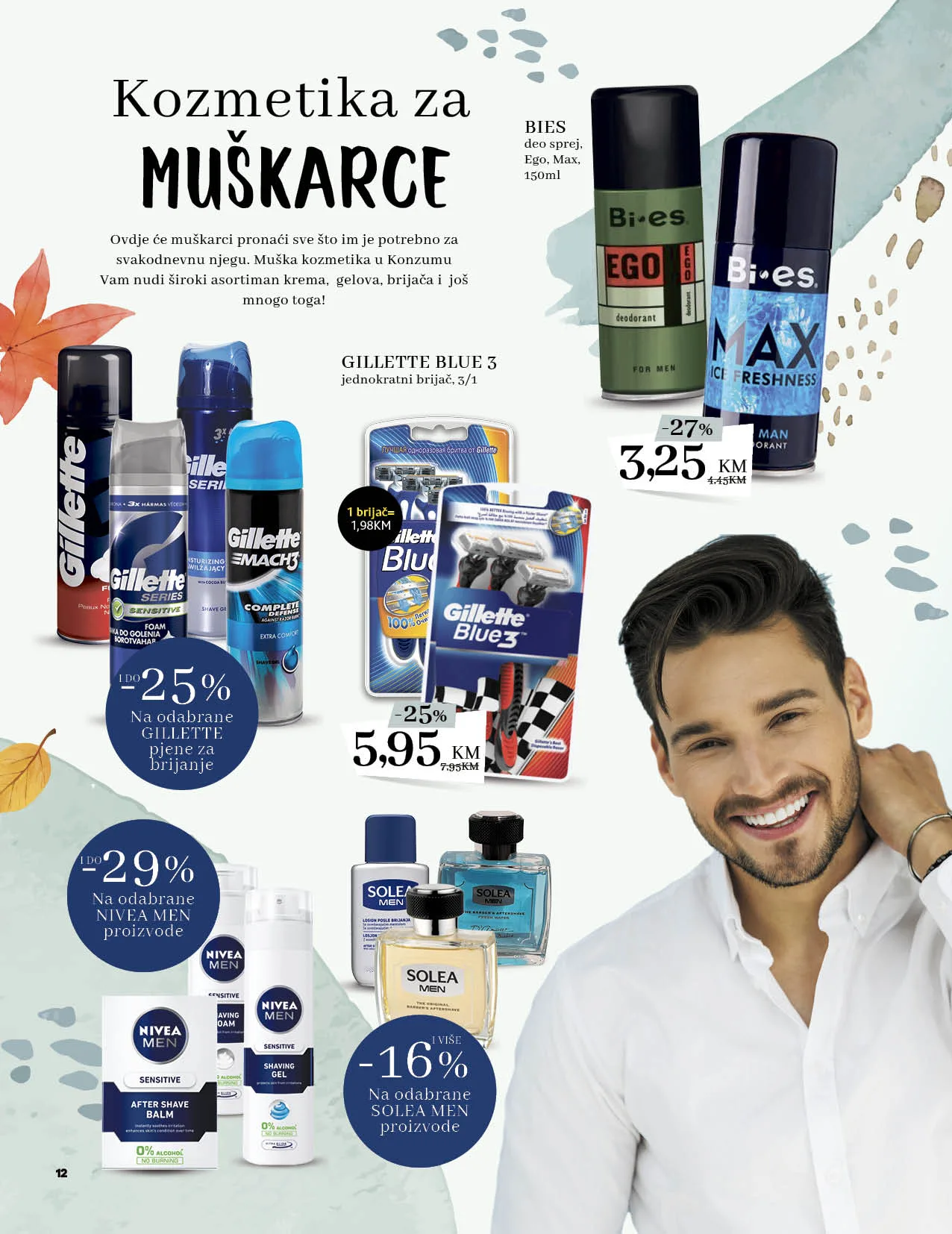 KONZUM katalog ljepota i njega SEPTEMBAR i OKTOBAR 2022 ekatalozi.com akcija do 16.10.2022. Page 12