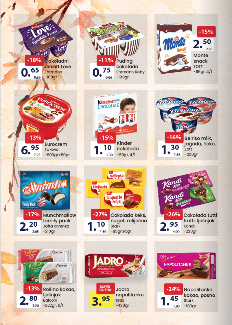 FIS katalog prehrane i hemije SEPTEMBAR ekasuper akcija do 29.9.2022 8