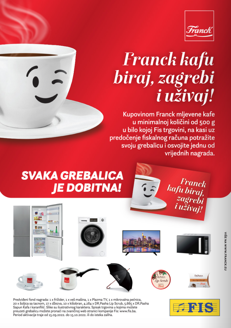 FIS katalog prehrane i hemije SEPTEMBAR ekasuper akcija do 29.9.2022 16