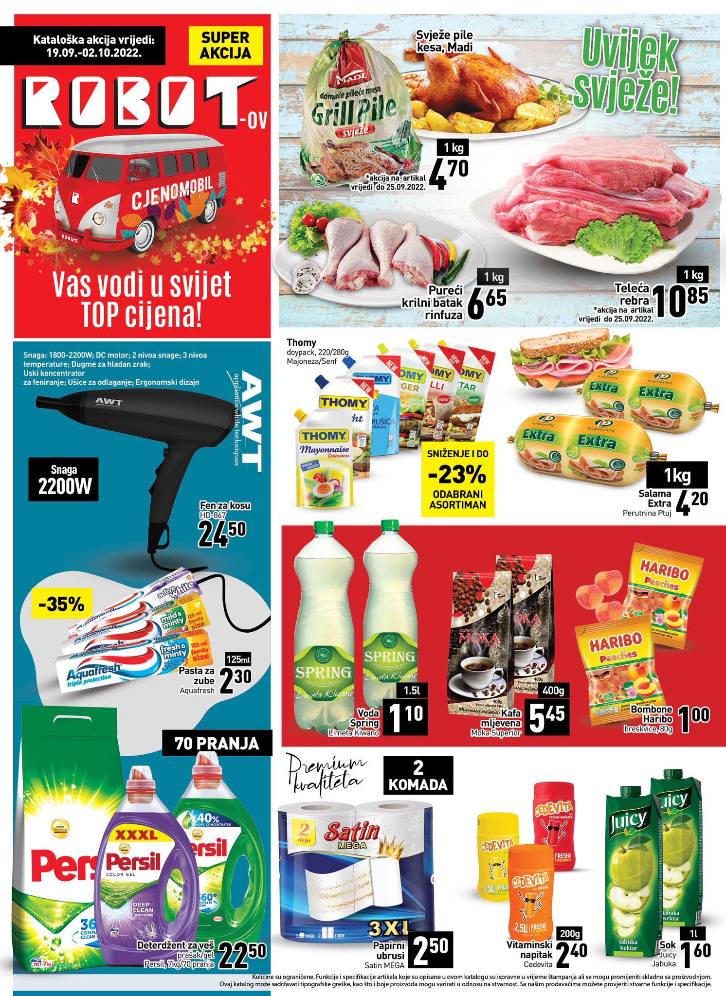 ROBOT redovni katalog septembar 2022 ekatalozi.com novo snizenje od 19.9. do 2.10.2022 1