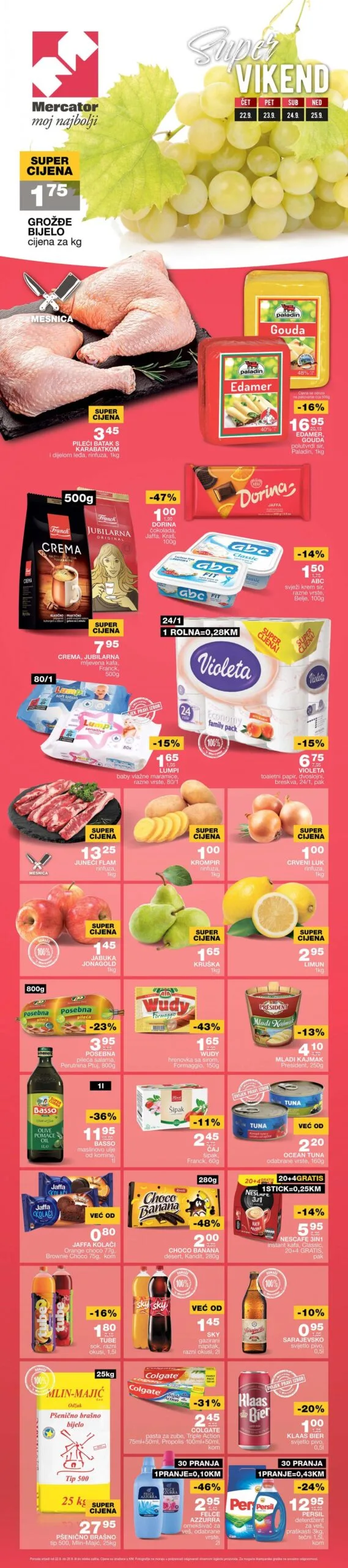 MERCATOR vikend akcija SEPTEMBAR 2022 ekatalozi.com super ponuda od 2.9. do 25.9.2022 2 MERCATOR vikend akcija SEPTEMBAR 2022 ekatalozi.com super ponuda od 2.9. do 25.9.2022 2