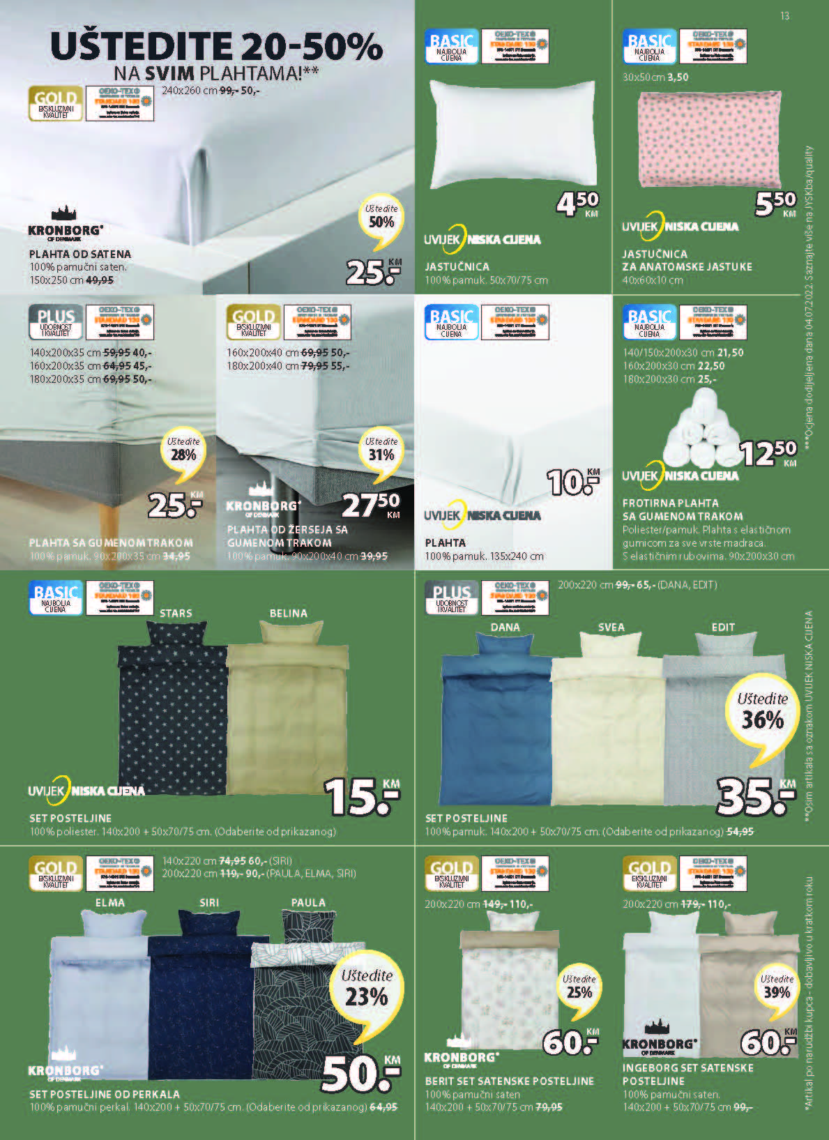 JYSK katalog SEPTEMBAR i OKTOBAR BIH ekatalozi.com snizene cijene od 22.9. do 5.10.2022. Page 14