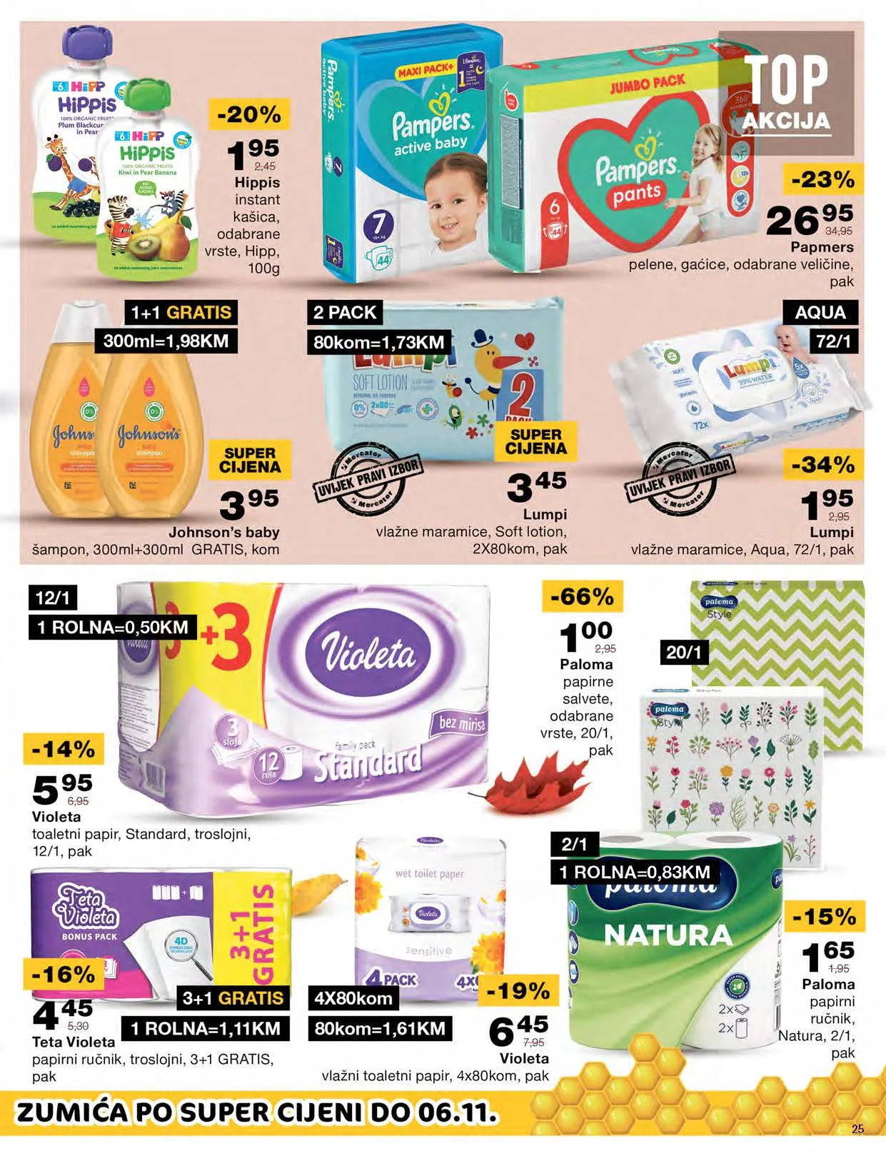 MERCATOR redovni katalog SEPTEMBAR i OKTOBAR 2022 nova akcija od 26.9. do 9.10.2022. Page 25