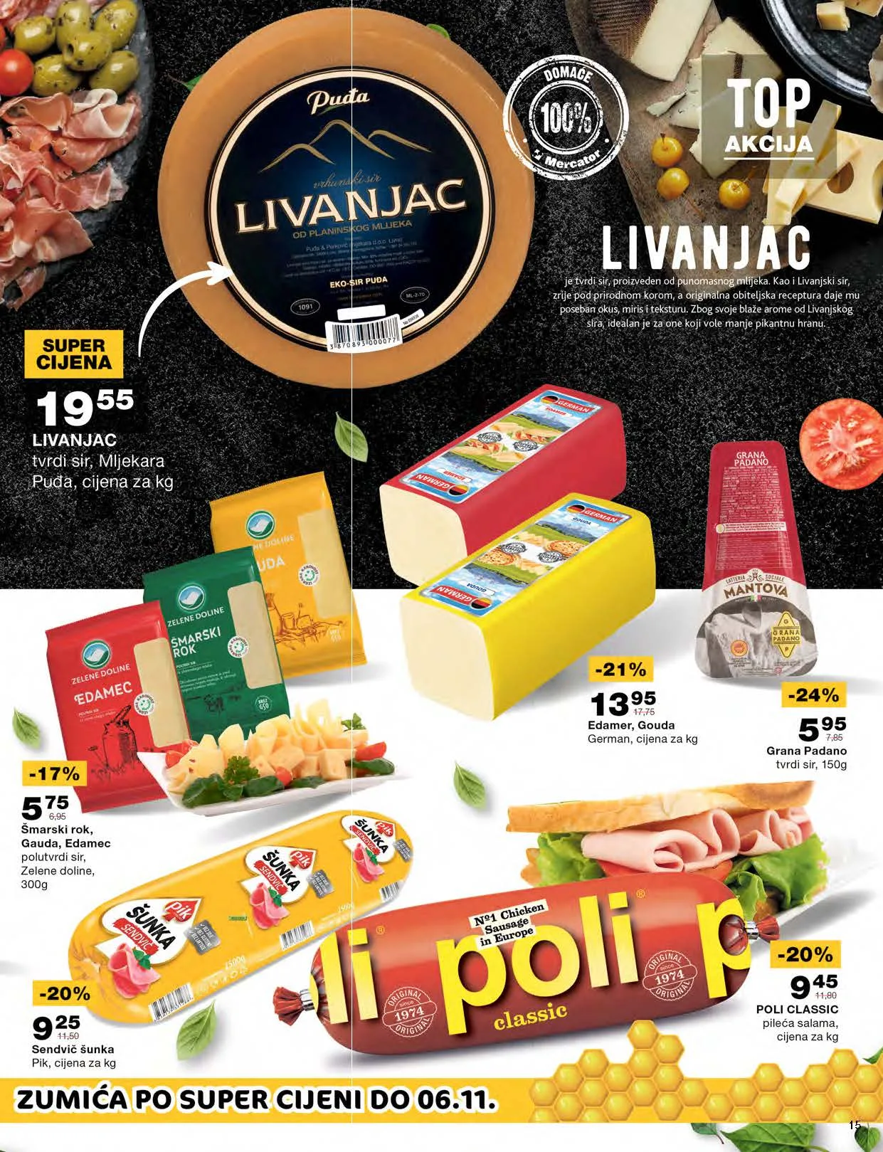 MERCATOR redovni katalog SEPTEMBAR i OKTOBAR 2022 nova akcija od 26.9. do 9.10.2022. Page 15