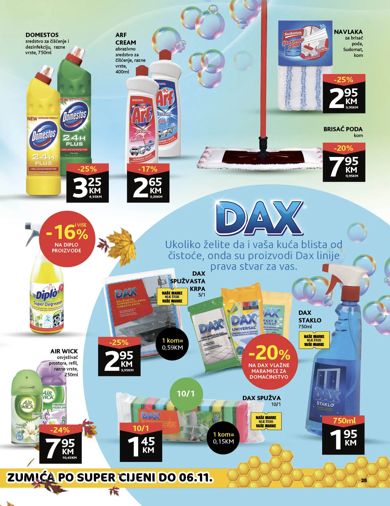 KONZUM redovni katalog SEPTEMBAR i OKTOBAR 2022 nove cijene od 26.9. do 9.10.2022. Page 27 KONZUM redovni katalog SEPTEMBAR i OKTOBAR 2022 nove cijene od 26.9. do 9.10.2022. Page 27