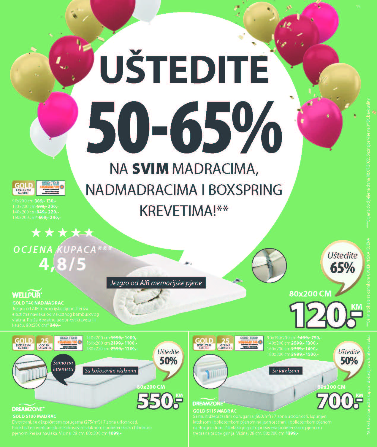 JYSK katalog BiH OKTOBAR 2022 super niske cijene od 30.9. do 12.10.2022. Page 16