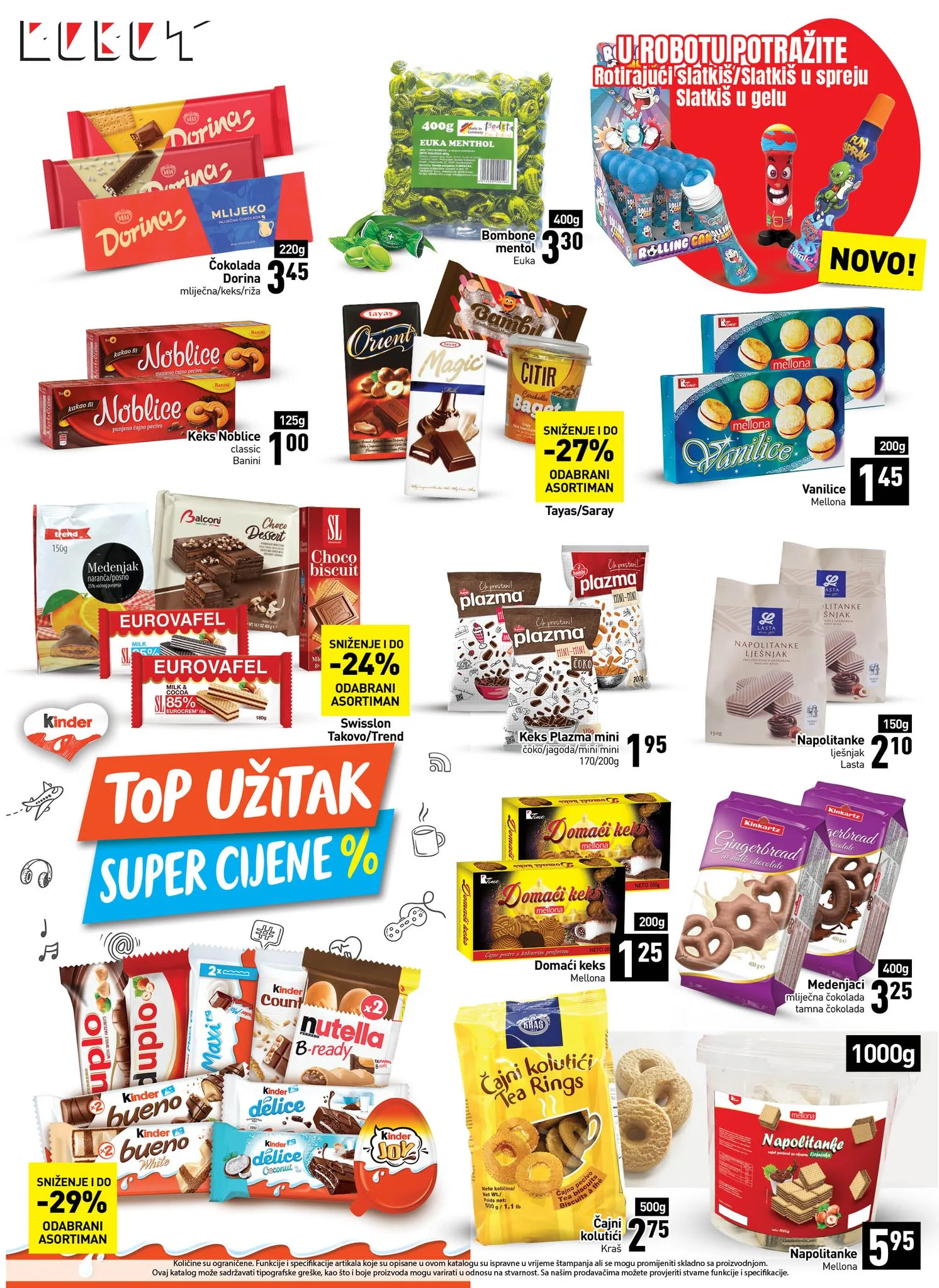 ROBOT redovni katalog OKTOBAR 2022 super snizenje od 7.10. do 16.10.2022 7