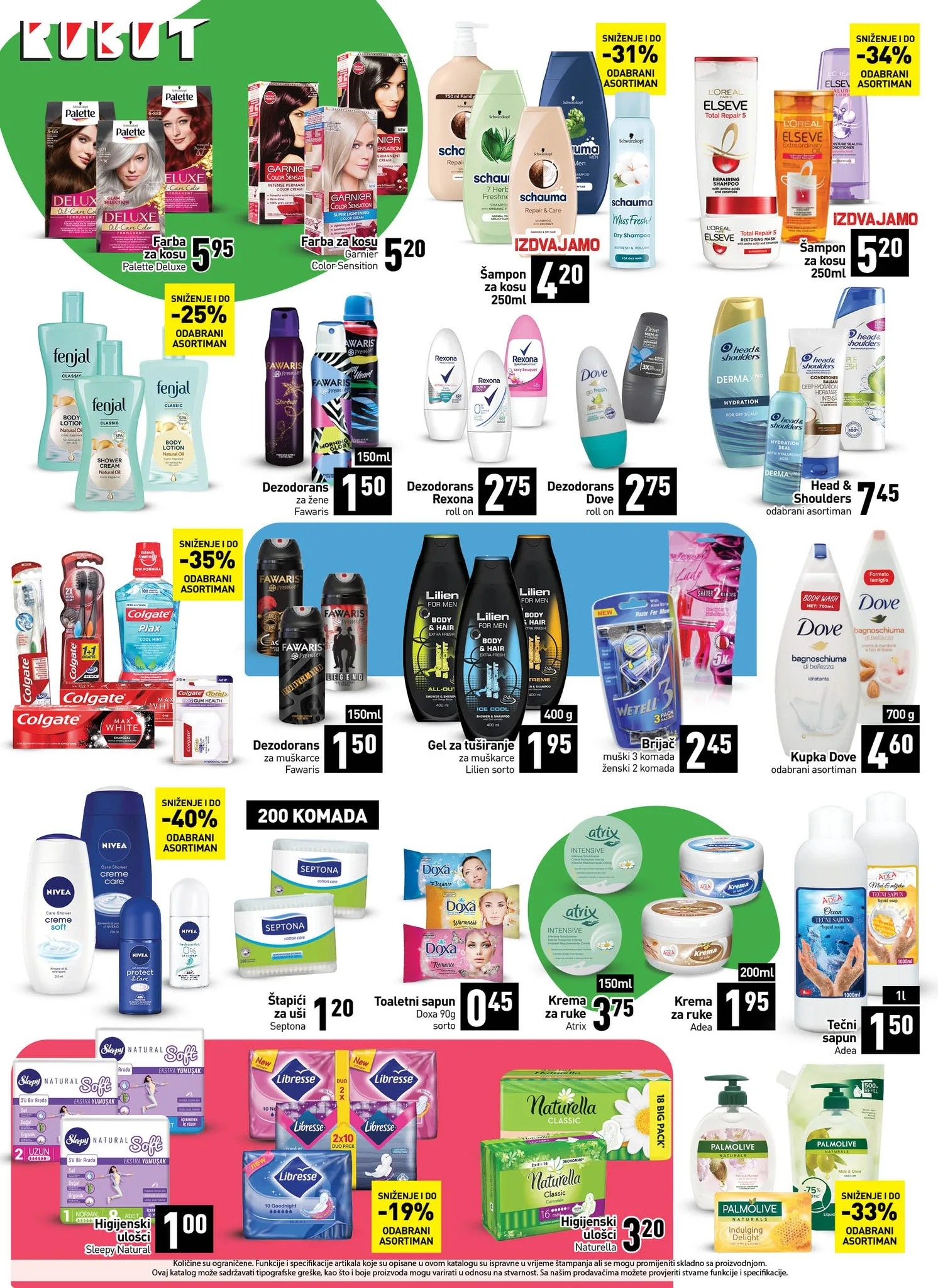 ROBOT redovni katalog OKTOBAR 2022 super snizenje od 7.10. do 16.10.2022 15