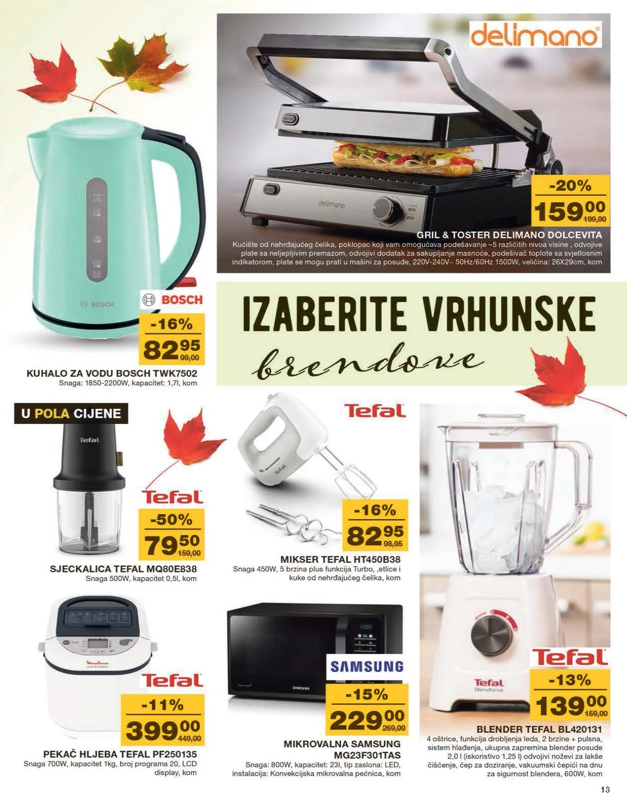MERCATOR katalog topla i sarena jesen OKTOBAR 2022 snizenje od 8.10. do 30.10.2022. Page 13