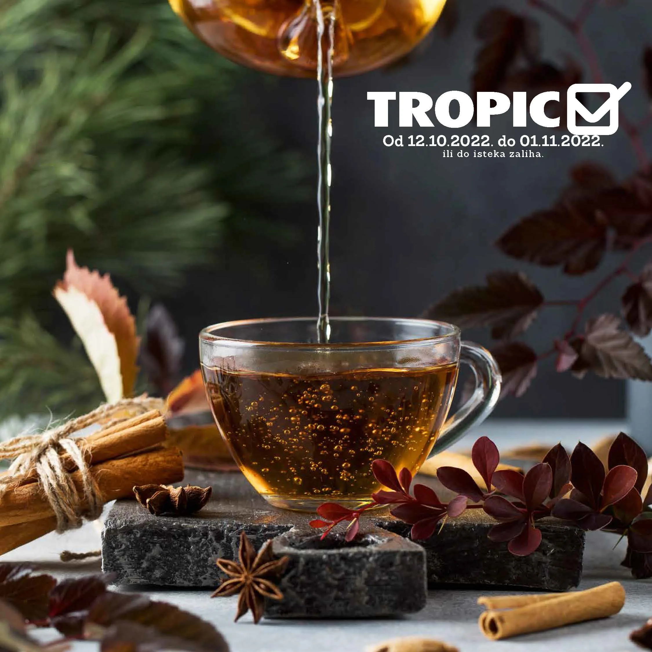 TROPIC katalog OKTOBAR 2022 super akcijska ponuda od 12.10. do 1.11.2022. Page 01