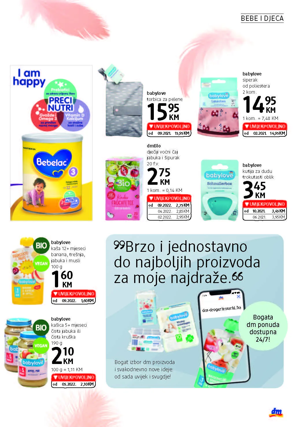 DM katalog BIH OKTOBAR 2022 novo snizenje i akcija. Page 19