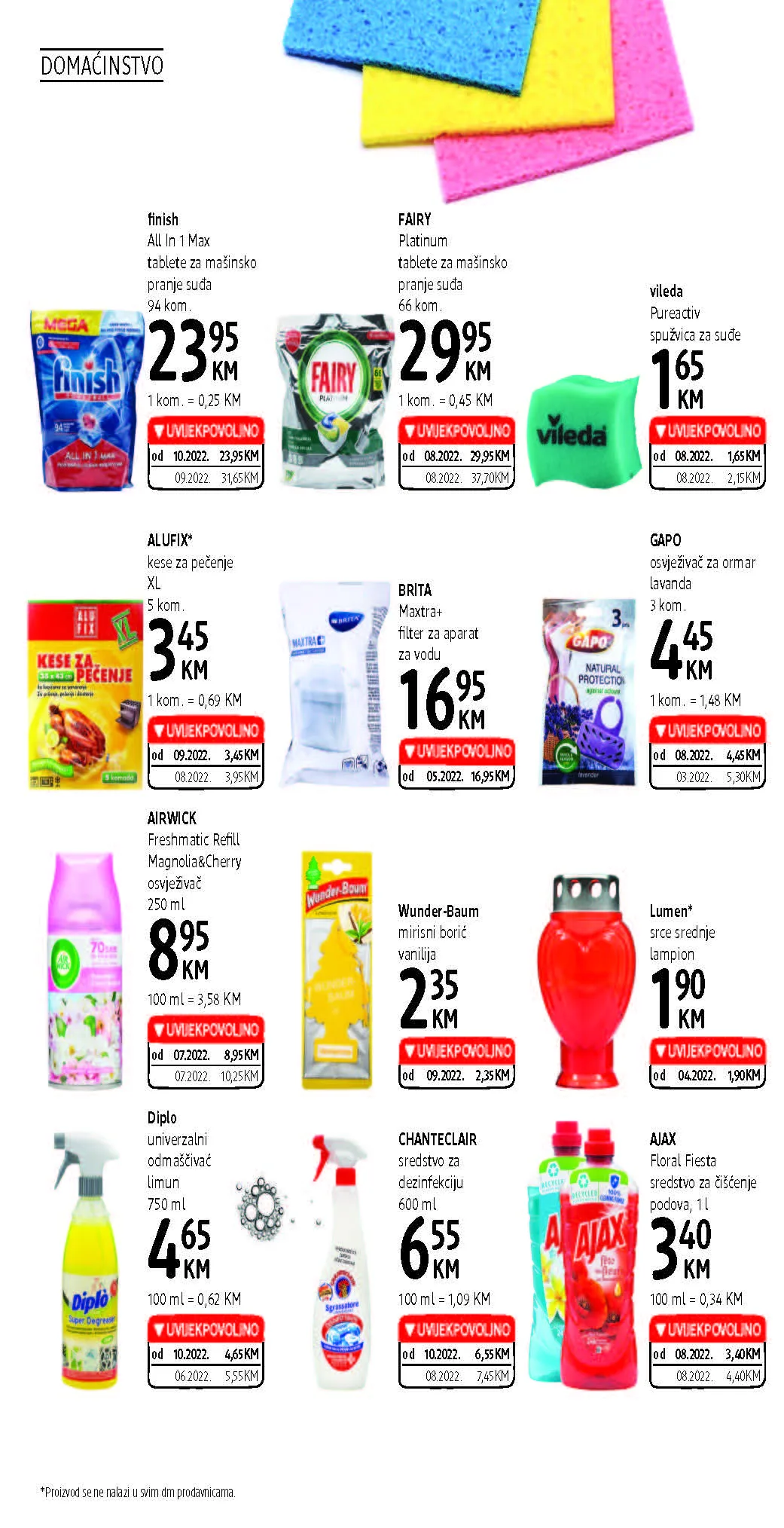 DM katalog BIH OKTOBAR 2022 novo snizenje i akcija. Page 20