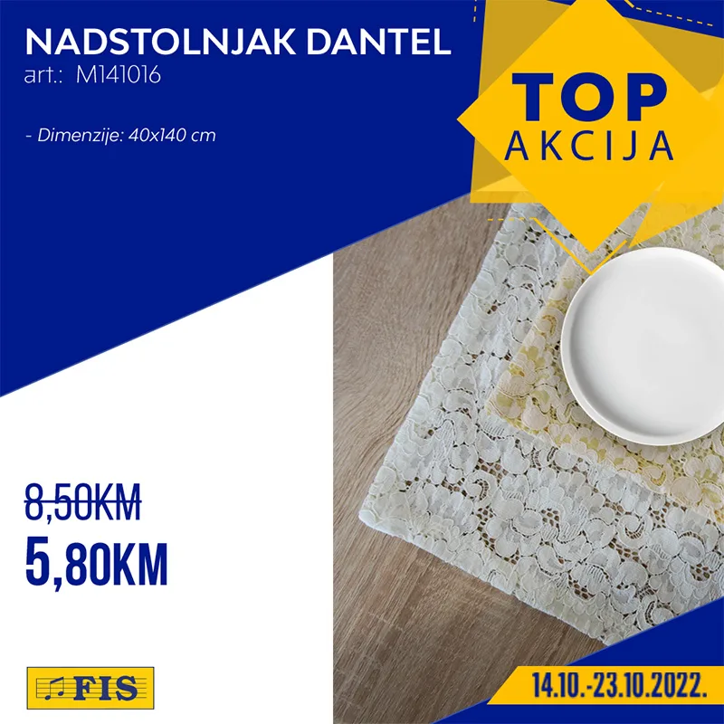 FIS top akcija OKTOBAR 2022 veliki popusti od 14.10. do 23.10.2022 7