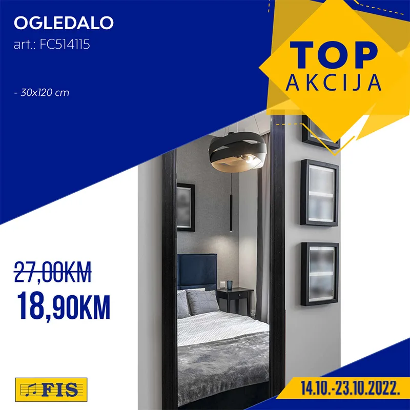 FIS top akcija OKTOBAR 2022 veliki popusti od 14.10. do 23.10.2022 16