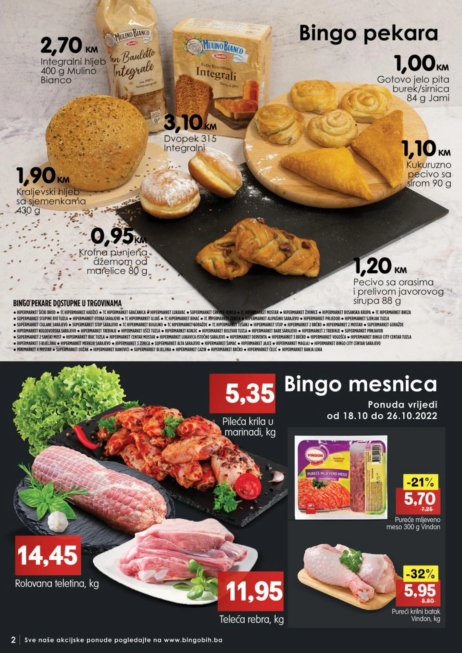 BINGO kataloska akcija OKTOBAR 2022 super cijene od 18.10. do 30.10.2022 2