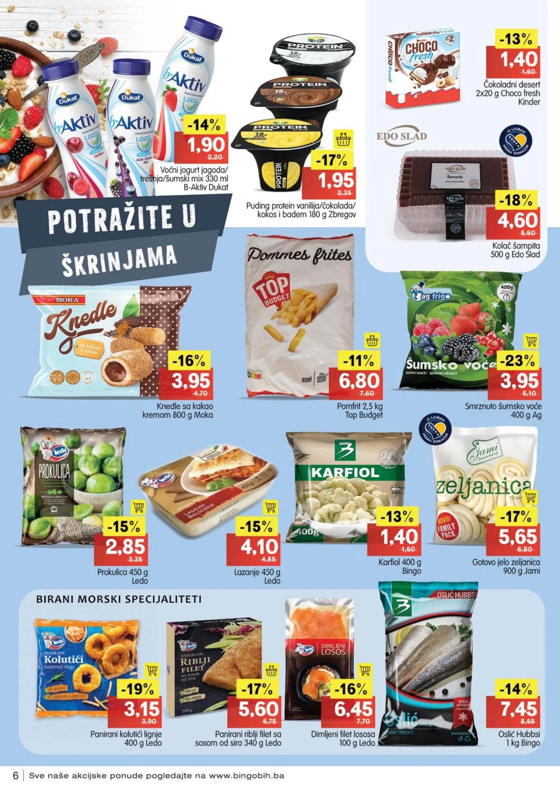 BINGO kataloska akcija OKTOBAR 2022 super cijene od 18.10. do 30.10.2022 6