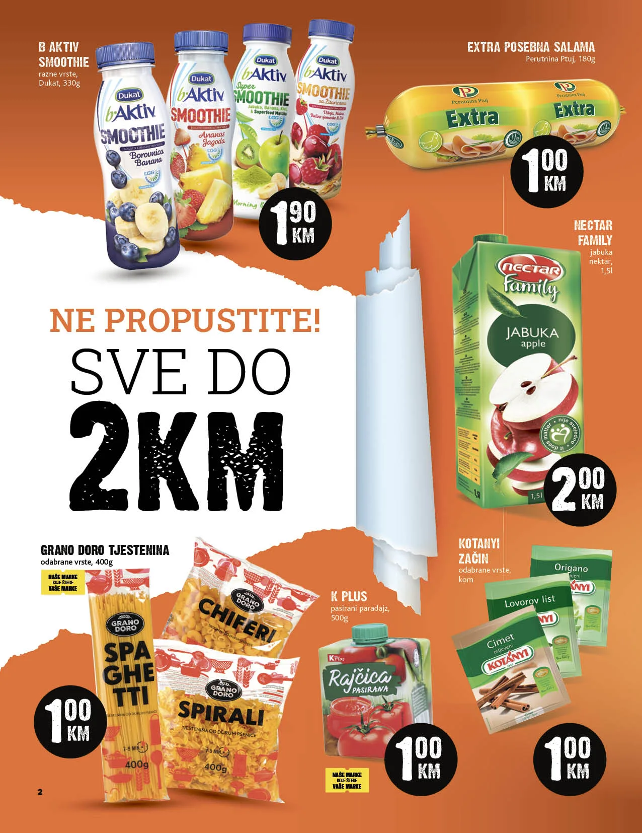 KONZUM redovni katalog OKTOBAR 2022 super snizenje od 24.10. do 6.11.2022. Page 02 KONZUM redovni katalog OKTOBAR 2022 super snizenje od 24.10. do 6.11.2022. Page 02