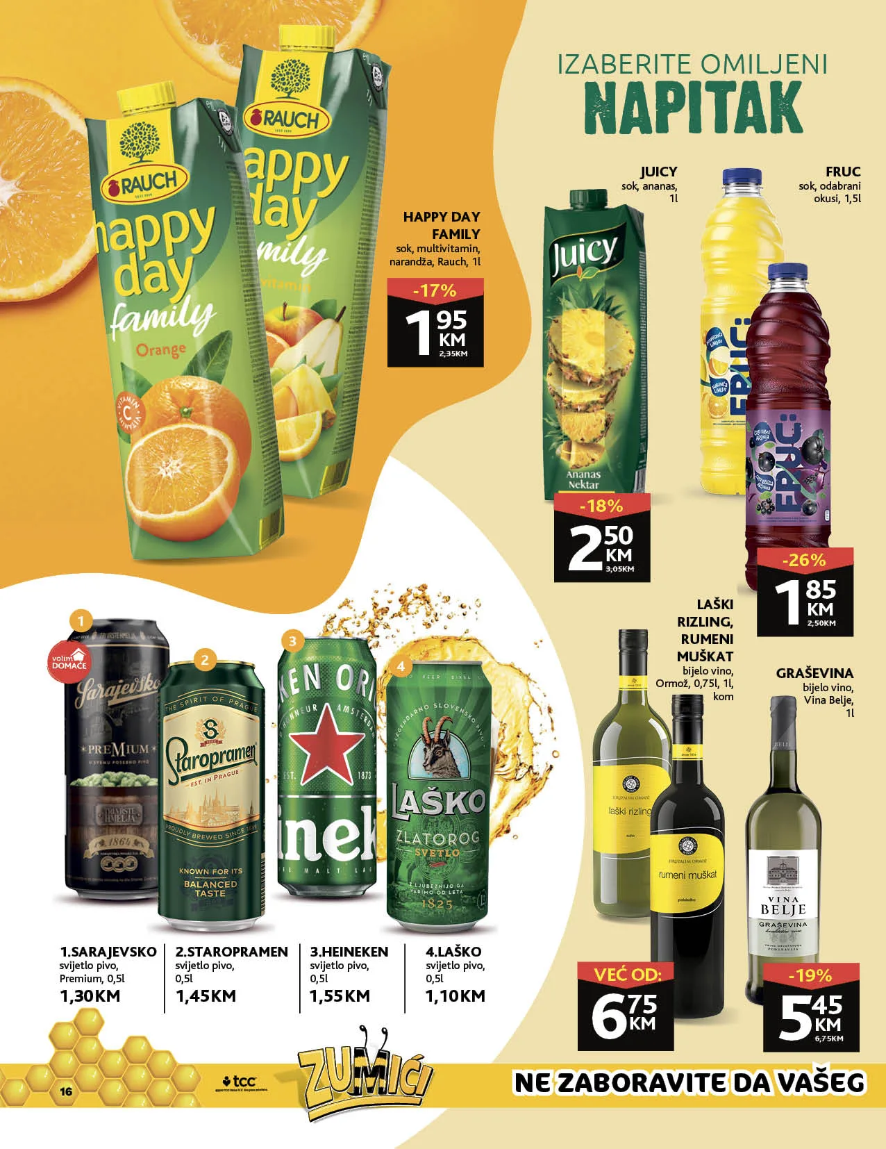 KONZUM redovni katalog OKTOBAR 2022 super snizenje od 24.10. do 6.11.2022. Page 16 KONZUM redovni katalog OKTOBAR 2022 super snizenje od 24.10. do 6.11.2022. Page 16