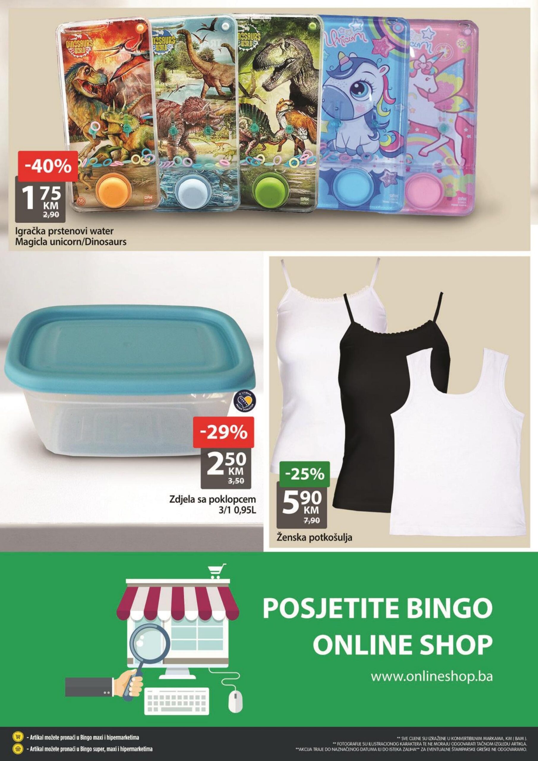 BINGO vikend akcija OKTOBAR 2022 novo snizenje od 27.10. do 30.10.2022 8