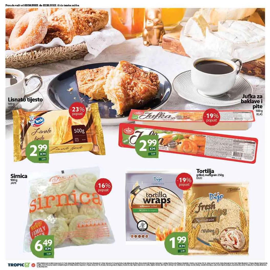 TROPIC redovni katalog NOVEMBAR 2022 super akcija od 2.11. do 22.11.2022 10