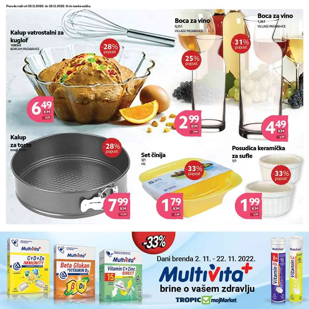 TROPIC redovni katalog NOVEMBAR 2022 super akcija od 2.11. do 22.11.2022 40