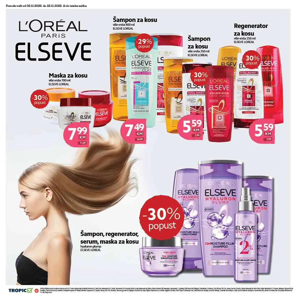 TROPIC redovni katalog NOVEMBAR 2022 super akcija od 2.11. do 22.11.2022 32