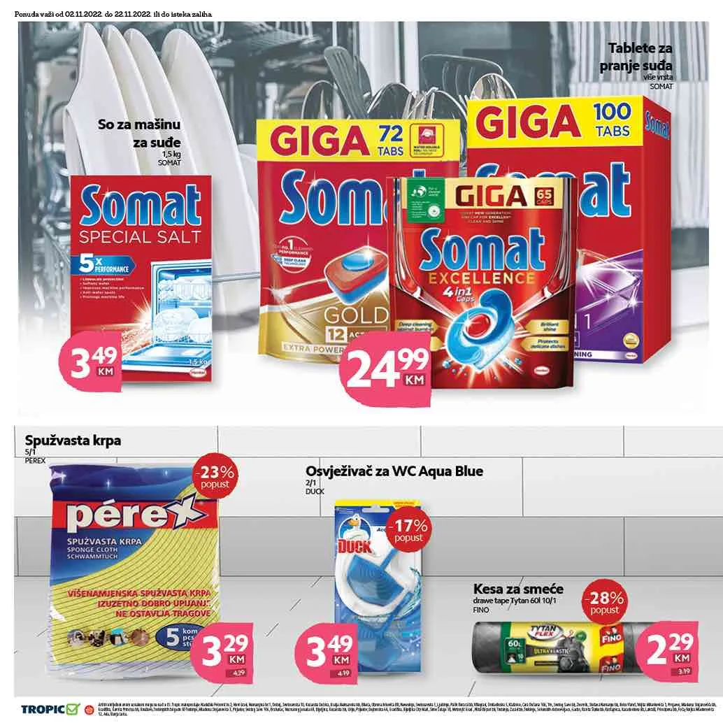 TROPIC redovni katalog NOVEMBAR 2022 super akcija od 2.11. do 22.11.2022 38