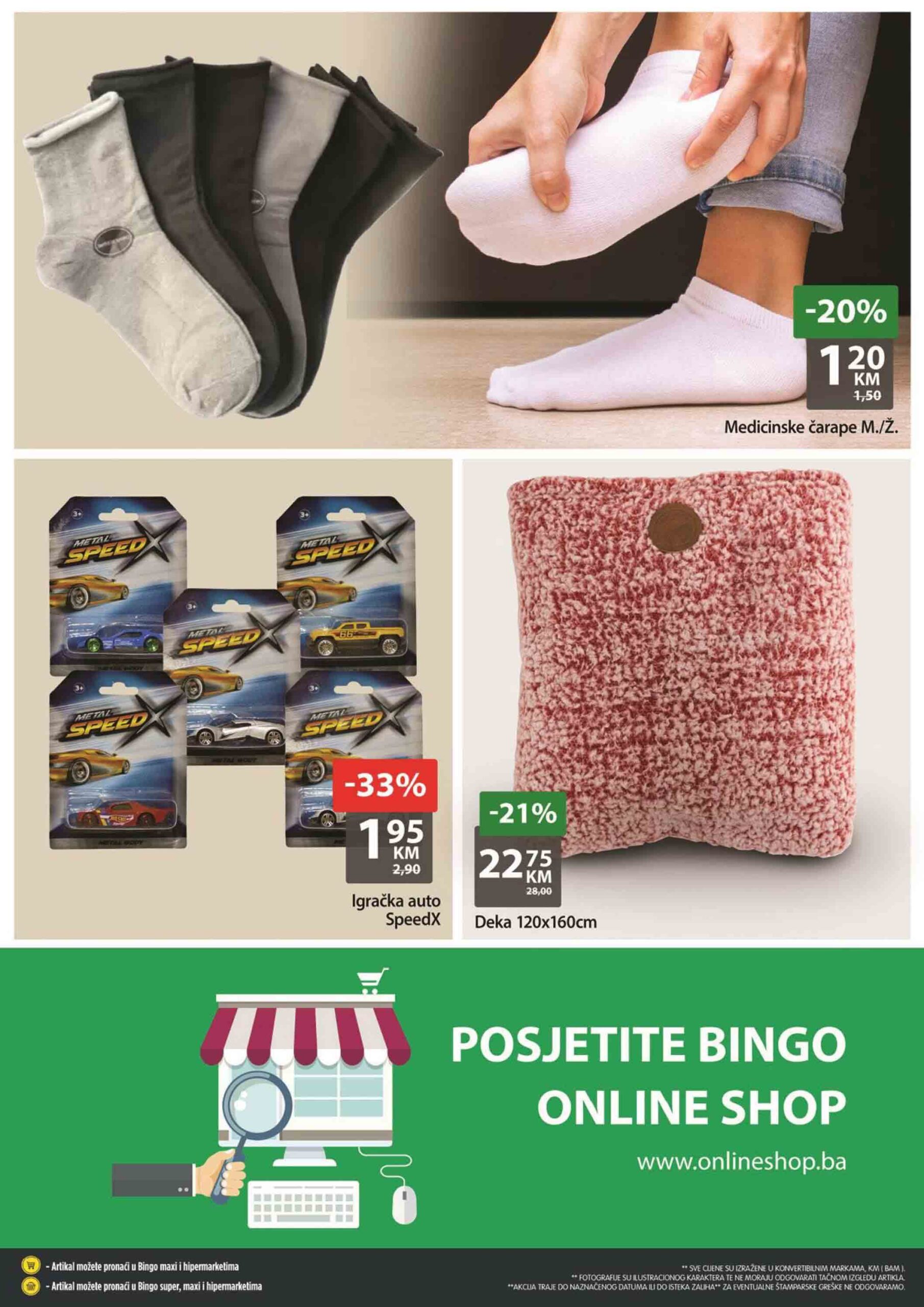 BINGO vikend akcija NOVEMBAR 2022 novo snizenje od 3.11. do 6.11.2022 8