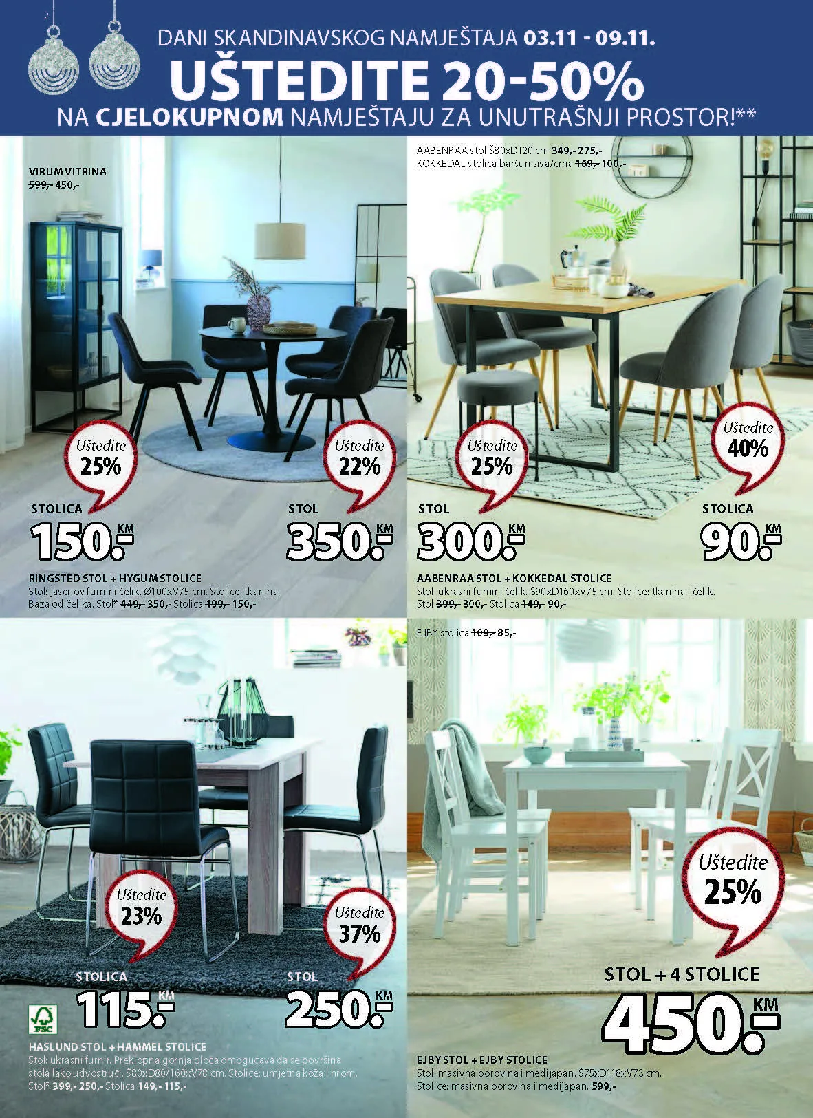 JYSK katalog BiH NOVEMBAR nova akcija od 3.11. do 16.11.2022. Page 03 JYSK katalog BiH NOVEMBAR nova akcija od 3.11. do 16.11.2022. Page 03