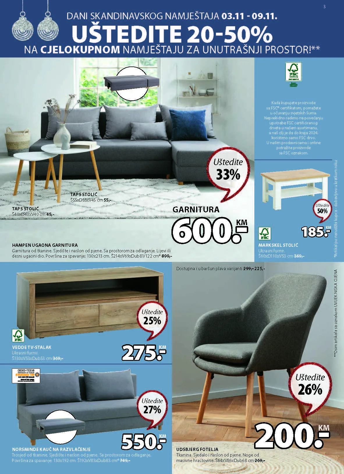 JYSK katalog BiH NOVEMBAR nova akcija od 3.11. do 16.11.2022. Page 04 JYSK katalog BiH NOVEMBAR nova akcija od 3.11. do 16.11.2022. Page 04