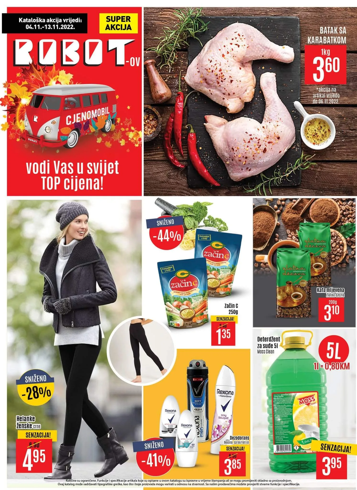 ROBOT katalog NOVEMBAR 2022 super snizenje do 13.11.2022 1