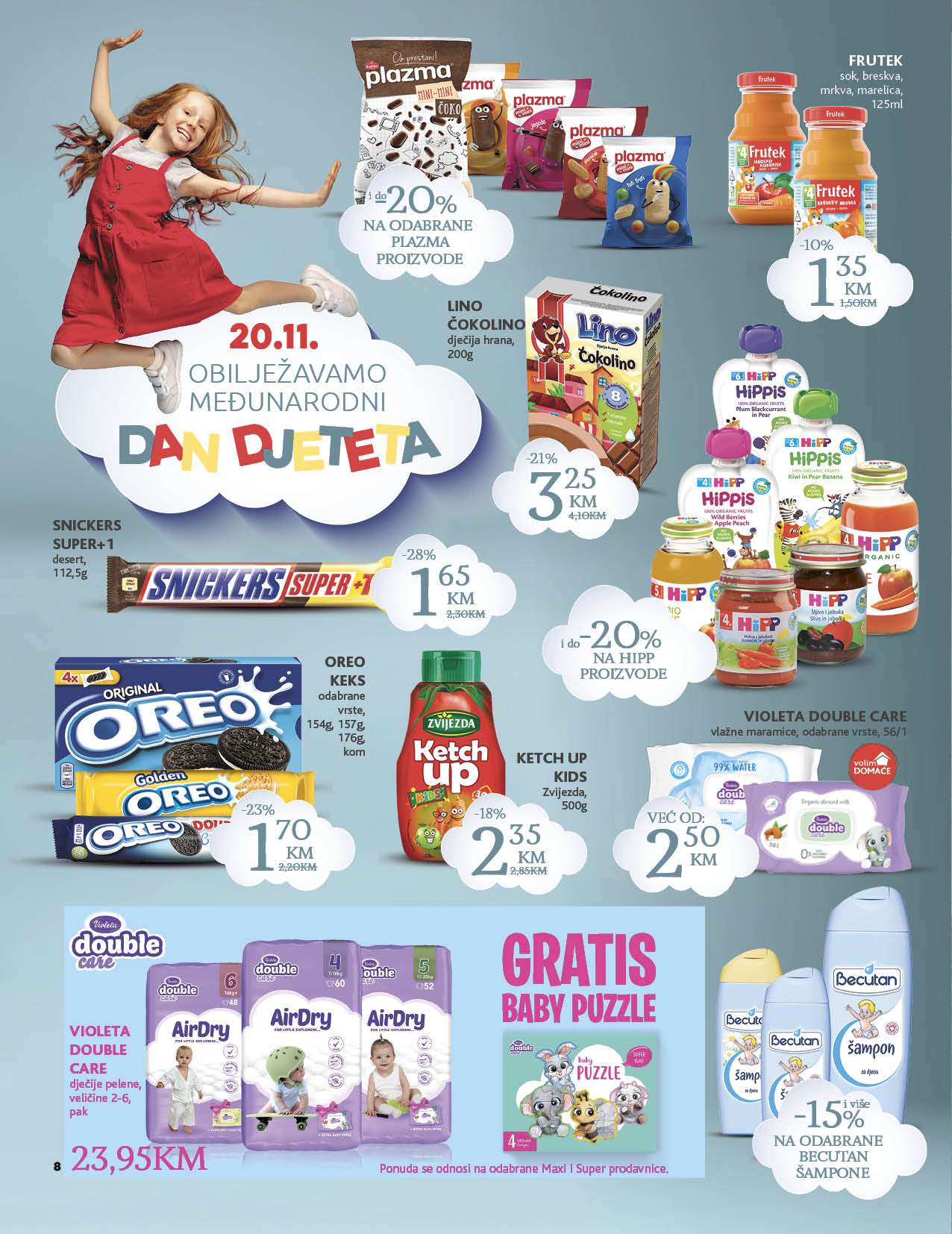 KONZUM redovni katalog NOVEMBAR 2022 novo snizenje od 7.11. do 20.11.2022. Page 08