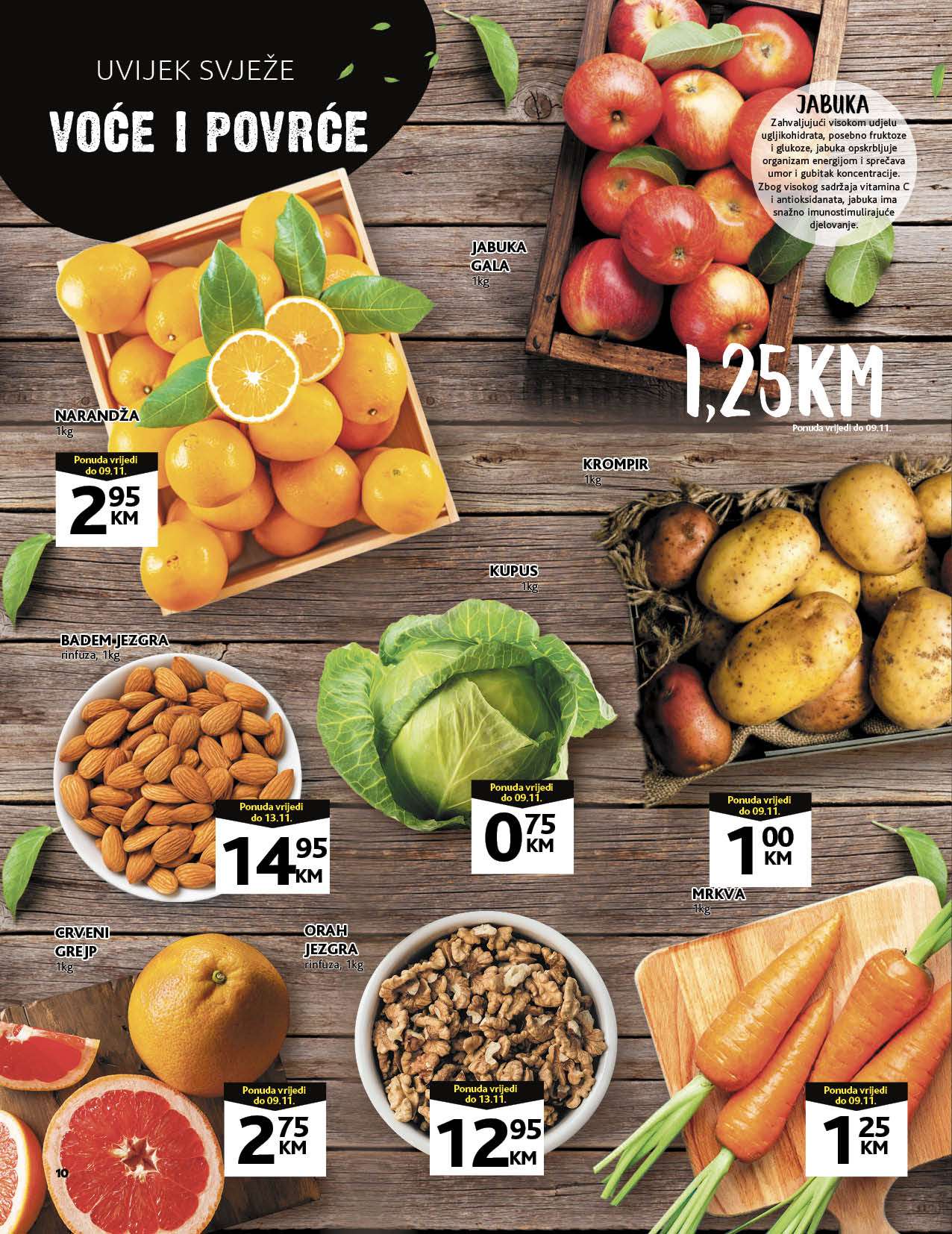 KONZUM redovni katalog NOVEMBAR 2022 novo snizenje od 7.11. do 20.11.2022. Page 10