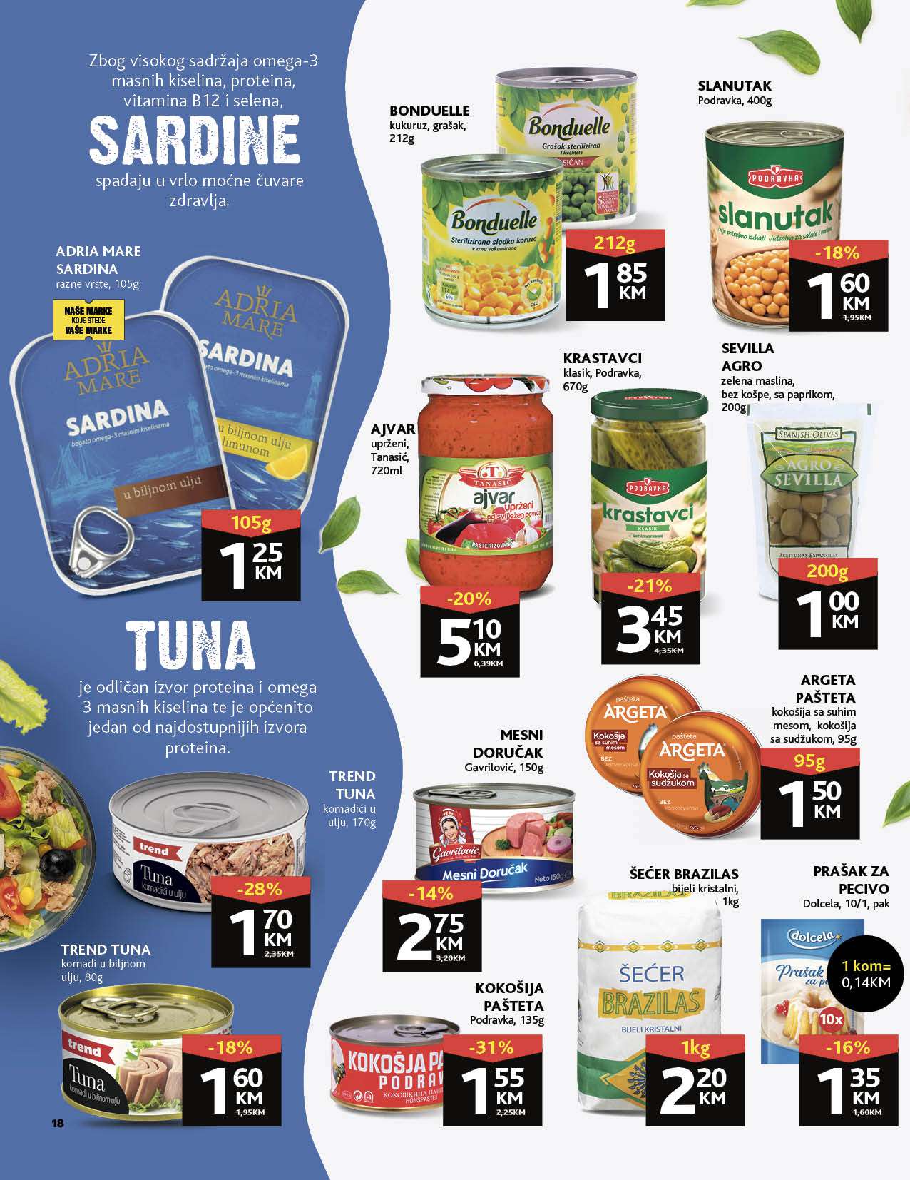 KONZUM redovni katalog NOVEMBAR 2022 novo snizenje od 7.11. do 20.11.2022. Page 18