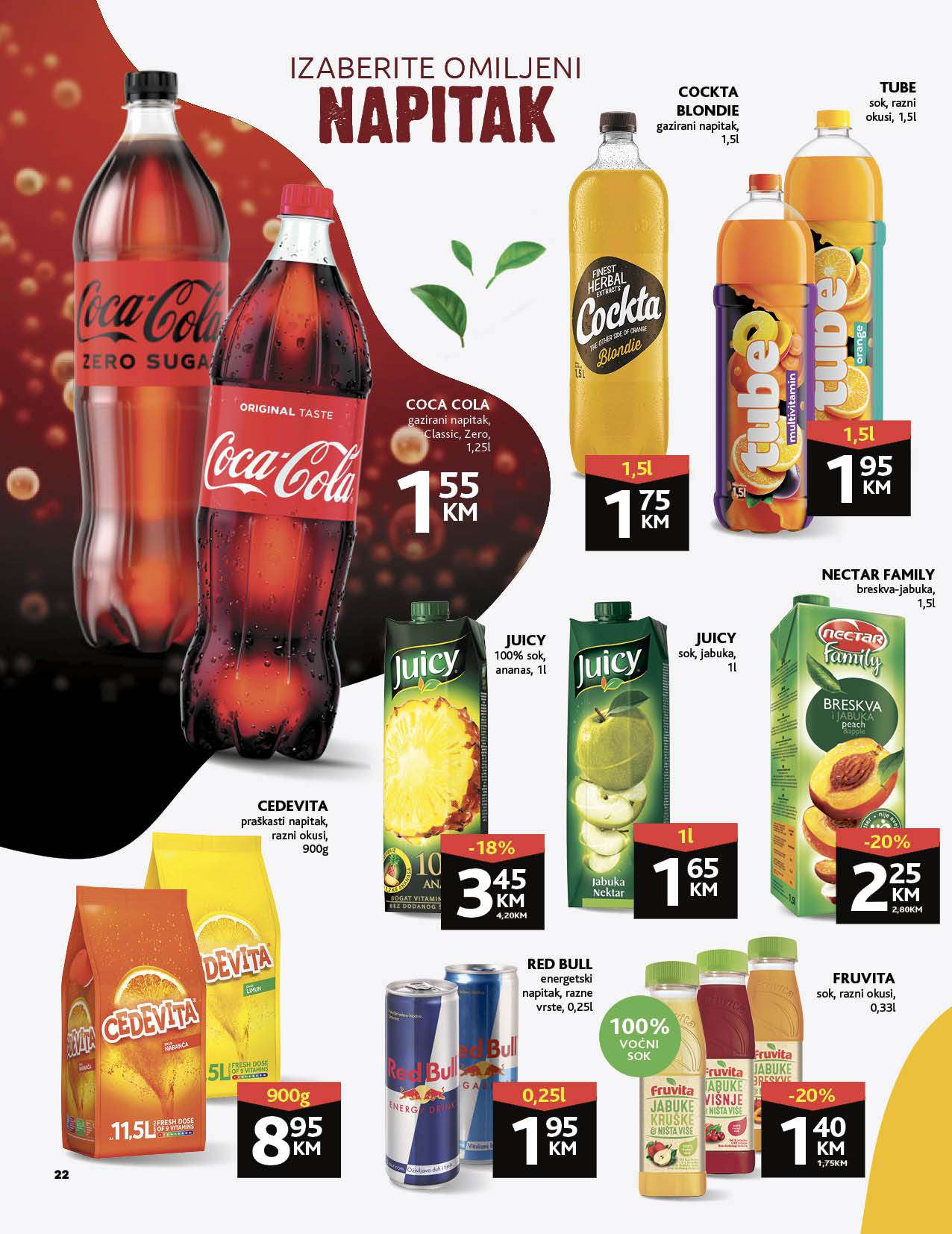 KONZUM redovni katalog NOVEMBAR 2022 novo snizenje od 7.11. do 20.11.2022. Page 22