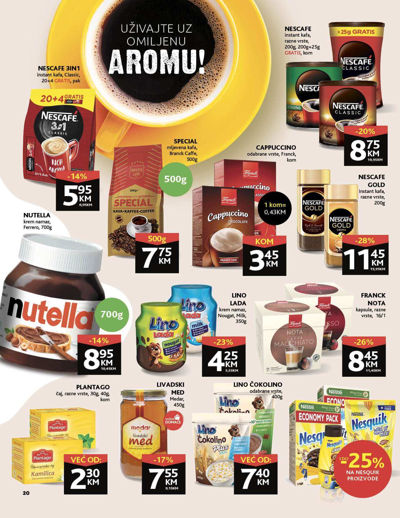KONZUM redovni katalog NOVEMBAR 2022 novo snizenje od 7.11. do 20.11.2022. Page 20