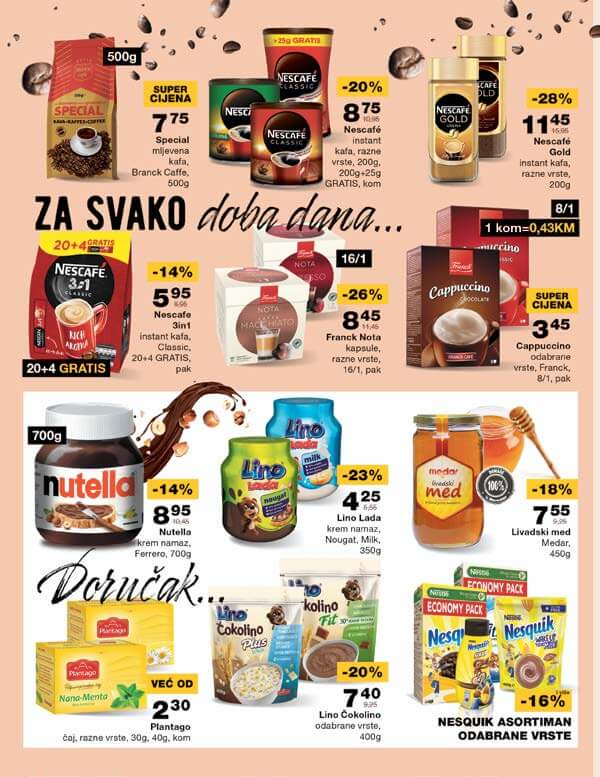 MERCATOR redovni katalog 7.11. NOVEMBAR 2022 snizenja od 7.11. do 20.11.2022. Page 14 MERCATOR redovni katalog 7.11. NOVEMBAR 2022 snizenja od 7.11. do 20.11.2022. Page 14