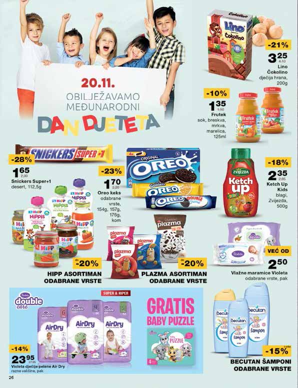 MERCATOR redovni katalog 7.11. NOVEMBAR 2022 snizenja od 7.11. do 20.11.2022. Page 28 MERCATOR redovni katalog 7.11. NOVEMBAR 2022 snizenja od 7.11. do 20.11.2022. Page 28