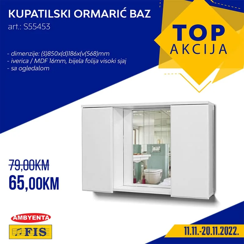 FIS TOP akcija NOVEMBAR 2022 super snizenje od 11.11. do 20.11.2022 3