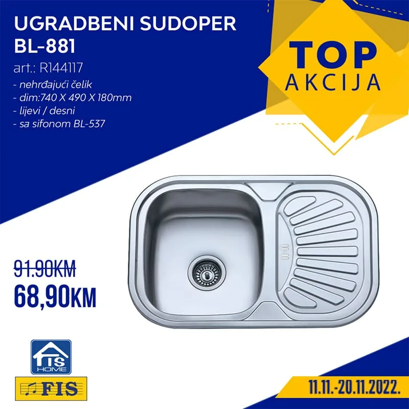 FIS TOP akcija NOVEMBAR 2022 super snizenje od 11.11. do 20.11.2022 4