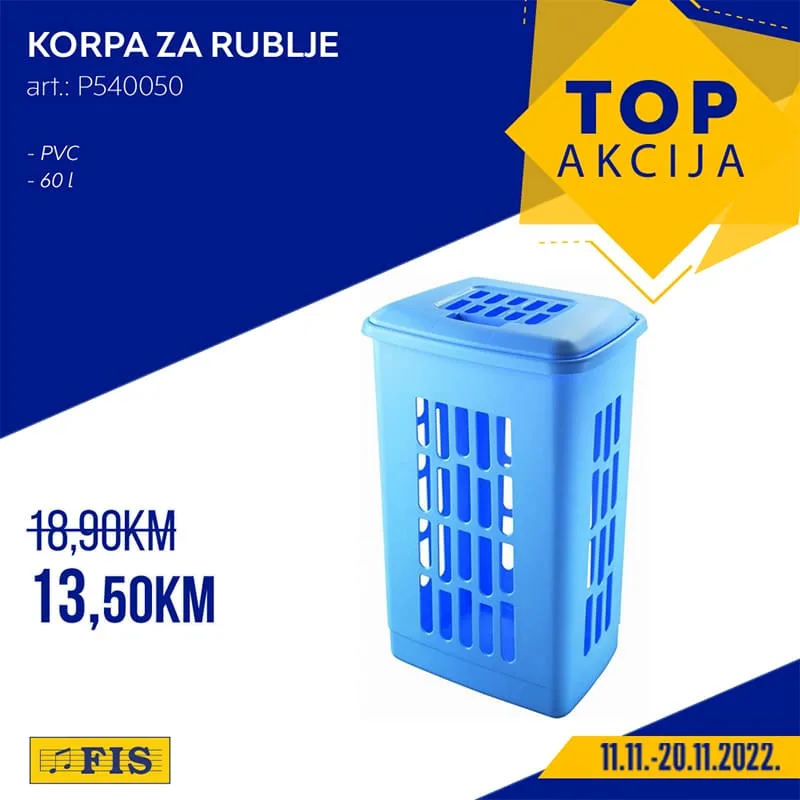 FIS TOP akcija NOVEMBAR 2022 super snizenje od 11.11. do 20.11.2022 17