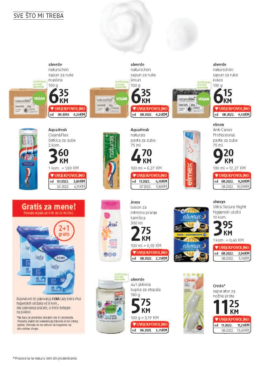 DM katalog BiH NOVEMBAR 2022 super snizenje 14.11. Page 16