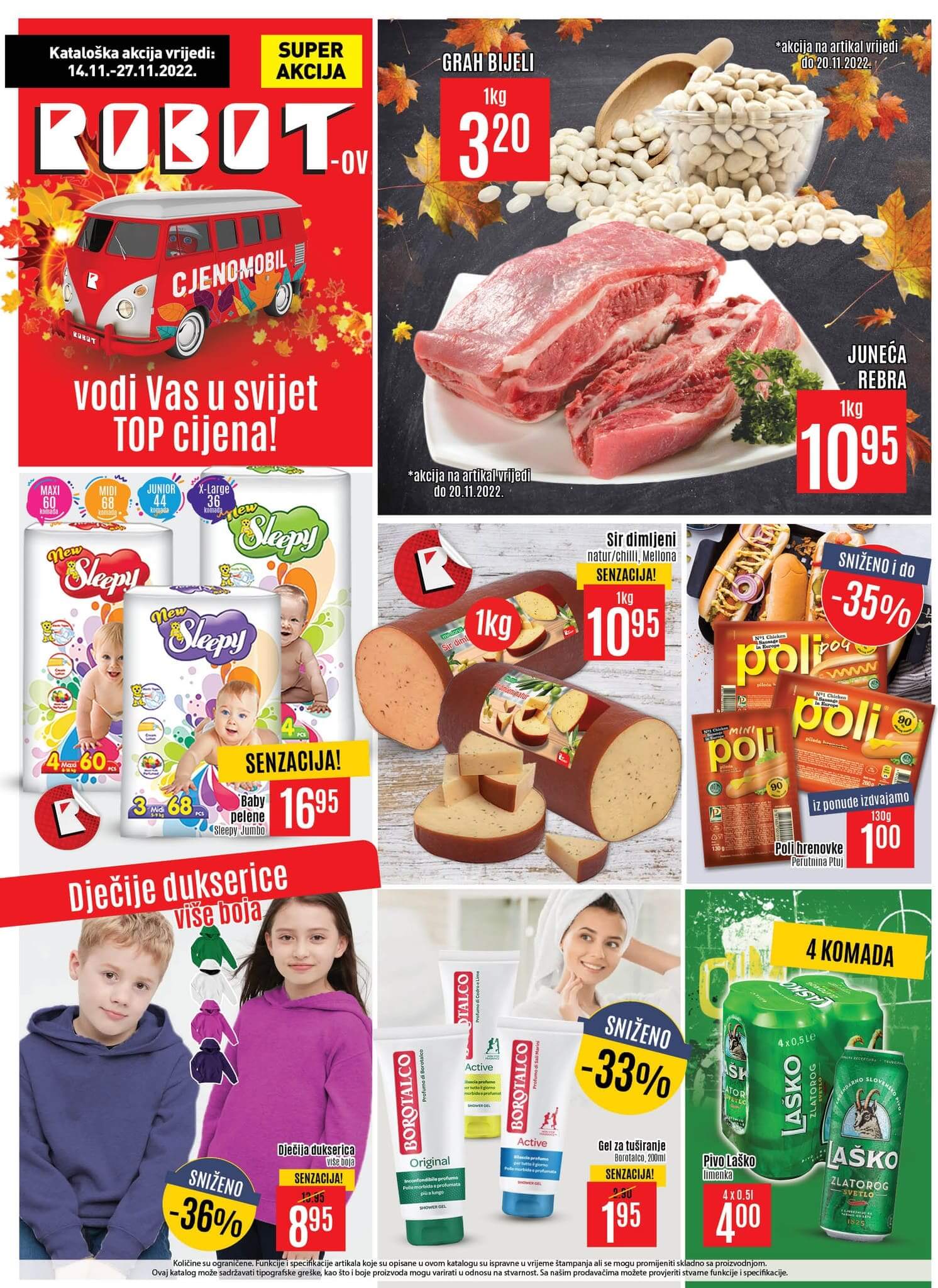 ROBOT katalog NOVEMBAR 2022 super kataloska akcija od 14.11. do 27.11.2022 1