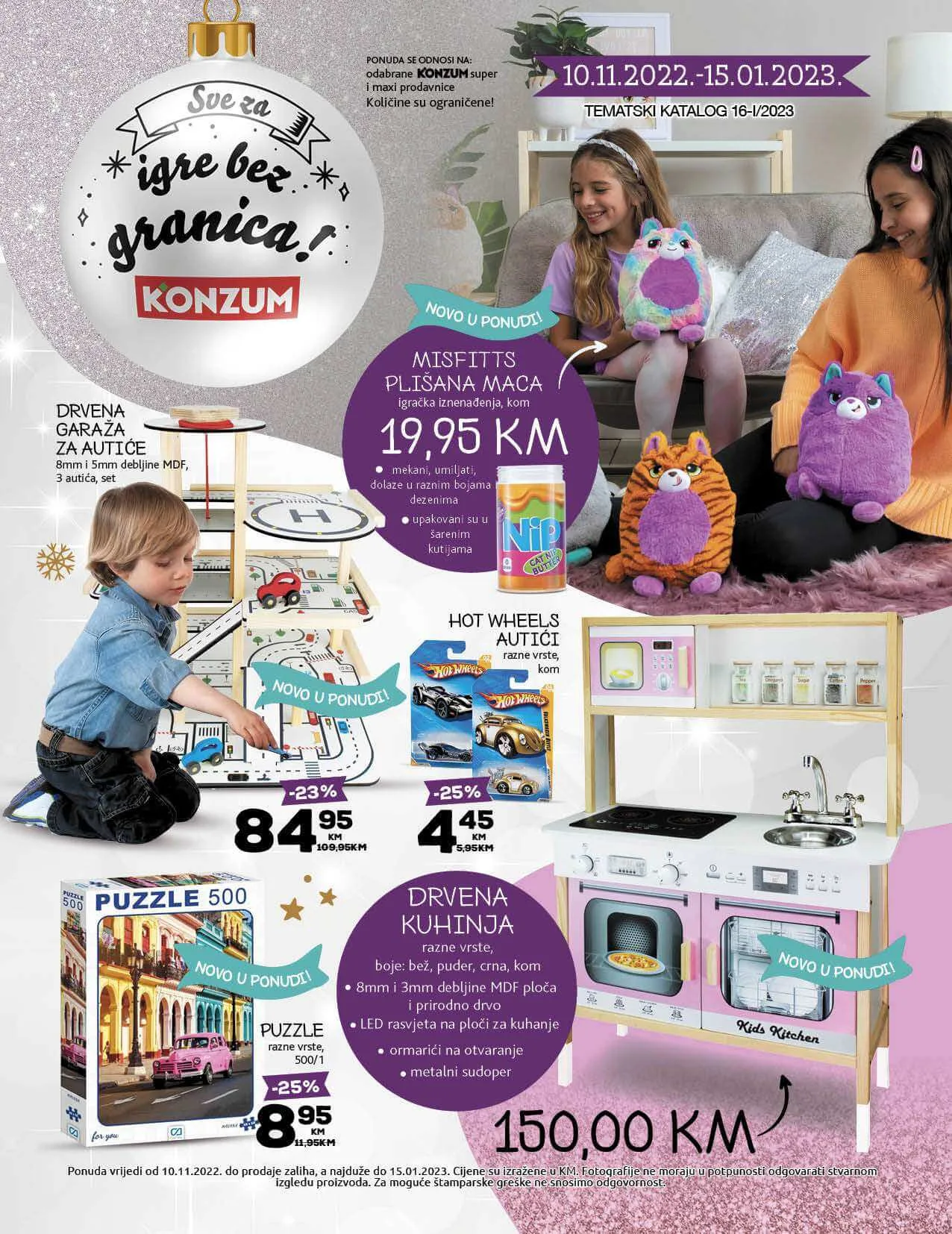 KONZUM katalog igracke NOVEMBAR 2022 super snizenje do 15.1.2023 1 KONZUM katalog igracke NOVEMBAR 2022 super snizenje do 15.1.2023 1