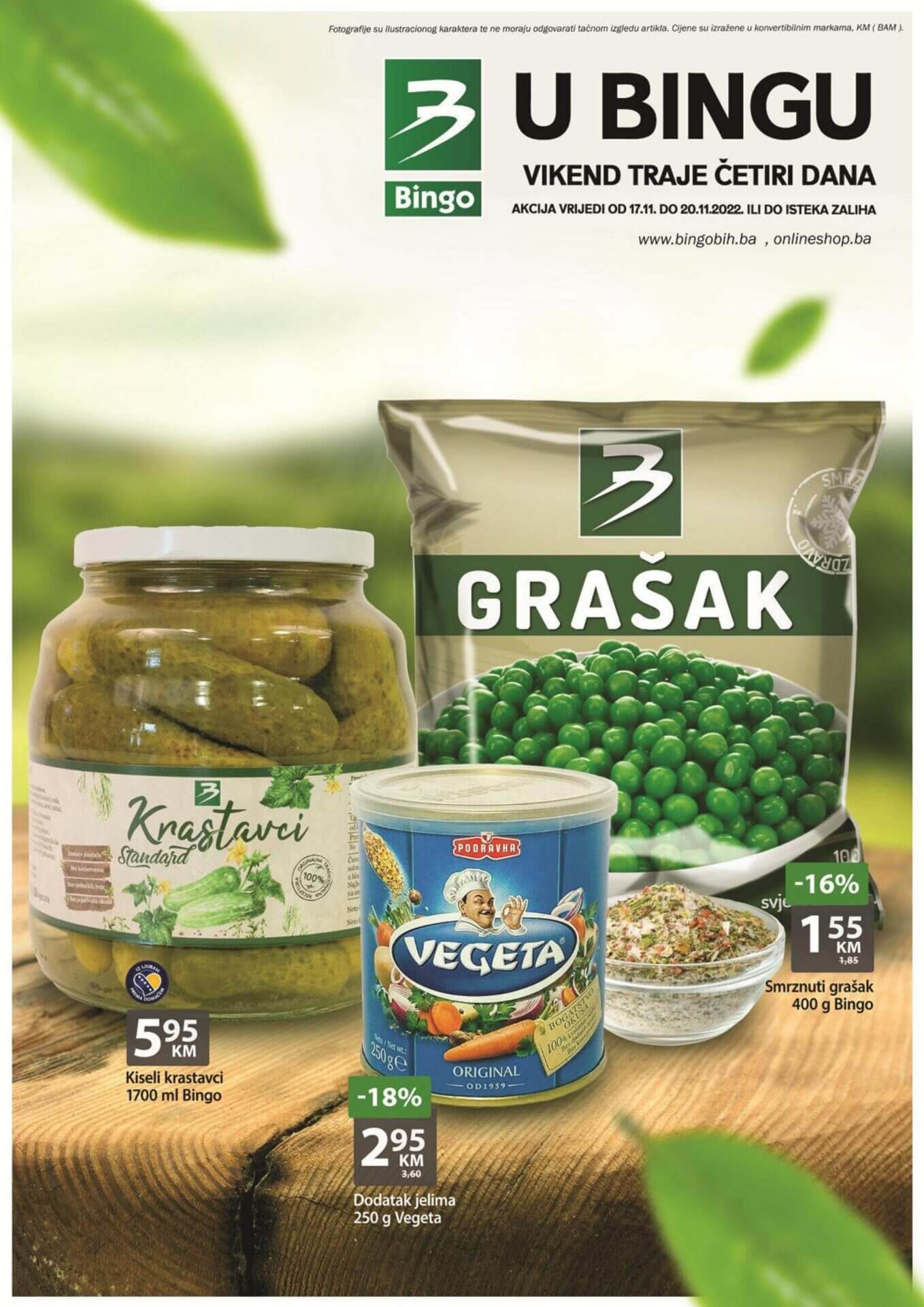 BINGO vikend akcija NOVEMBAR 2022 snizenje od 17.11. do 20.11.2022 1 1