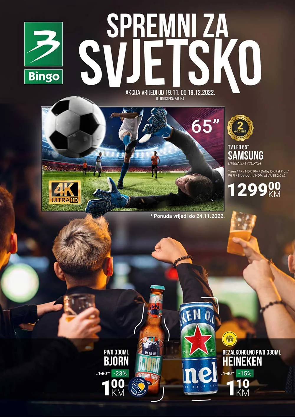 BINGO katalog SVJETSKO PRVENSTVO Novembar 2022 snizenje od 19.11. do 18.12.2022 2